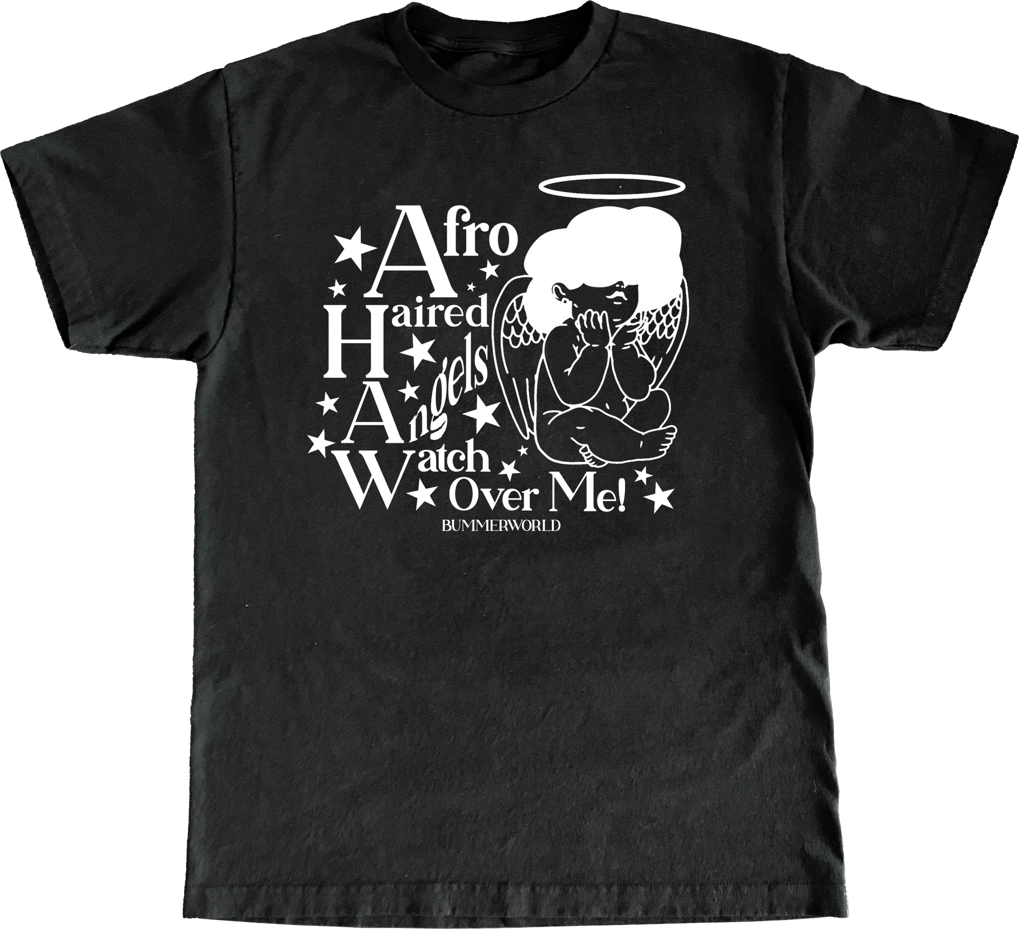 A.H.A.W.O.M TEE - BLACK